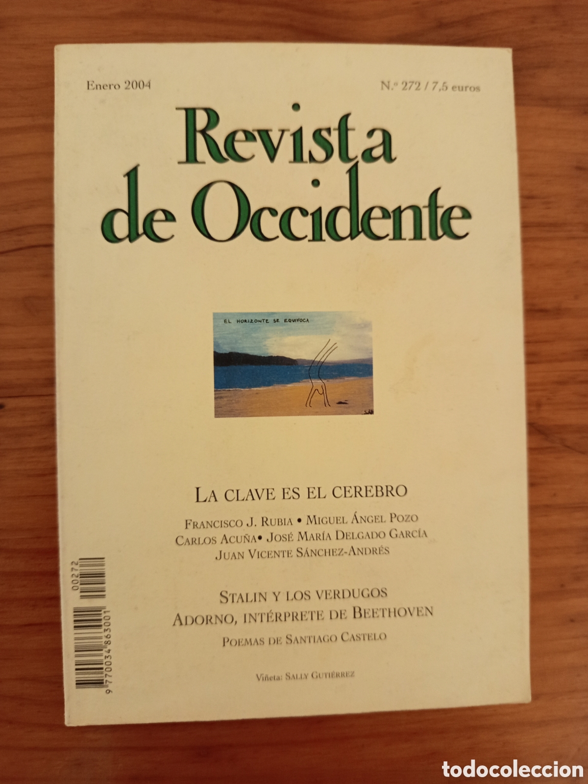 Libros de segunda mano: REVISTA DE OCCIDENTE N&deg; 272 (ENERO 2004) LA CLAVE ES EL CEREBRO / STALIN Y LOS VERDUGOS)