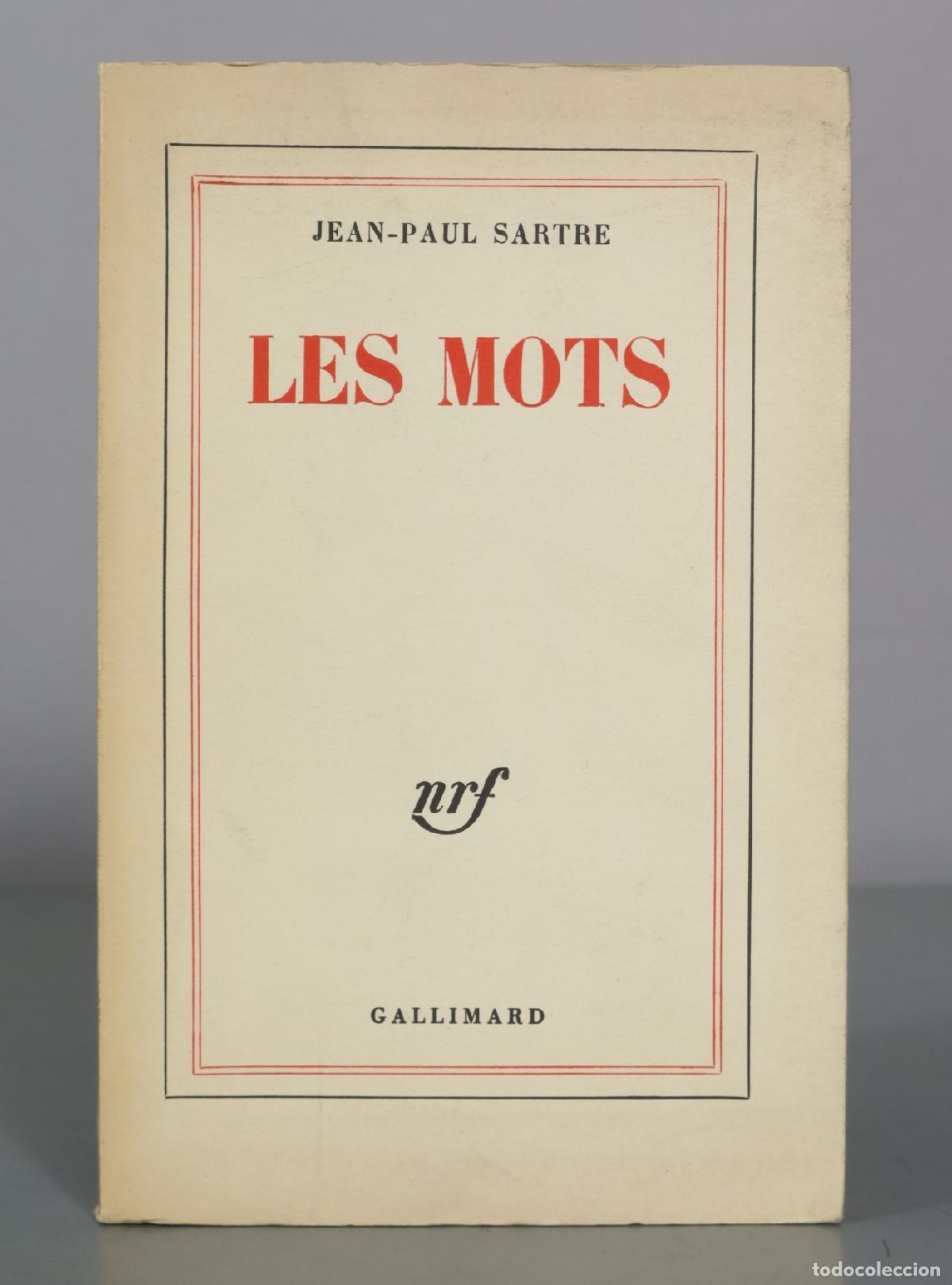 Libros de segunda mano: Les Mots - Jean-Paul Sartre - Gallimard