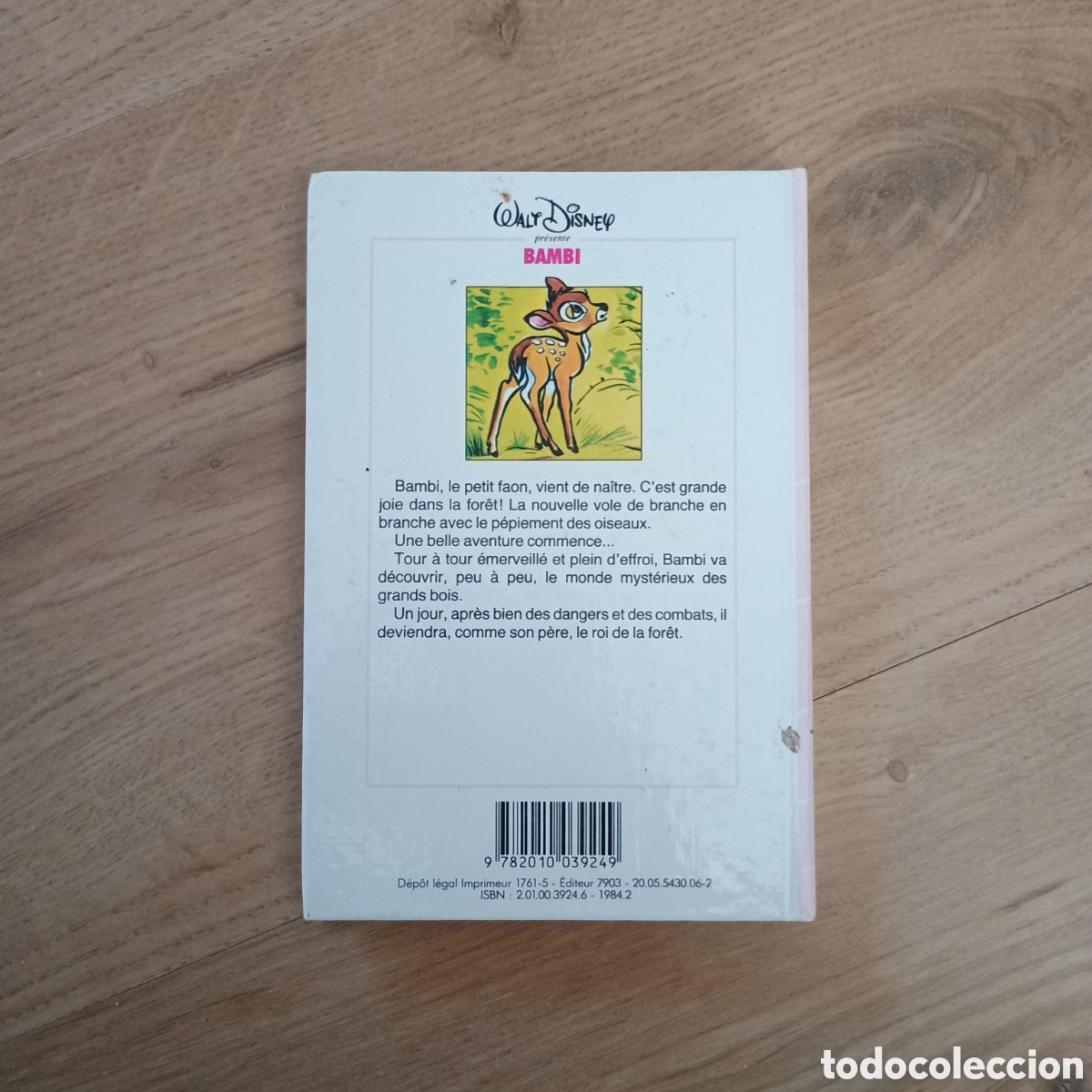 Libros de segunda mano: Walt Disney pr&eacute;sente Bambi - Biblioth&egrave;que Rose - Foto 2