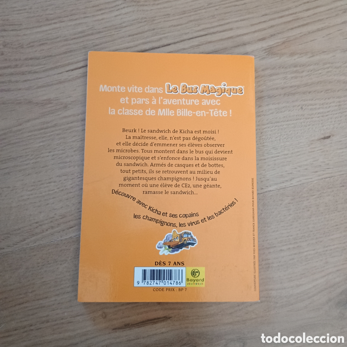 Libros de segunda mano: Le bus magique 5 - Les microbes attaquent! - Foto 2