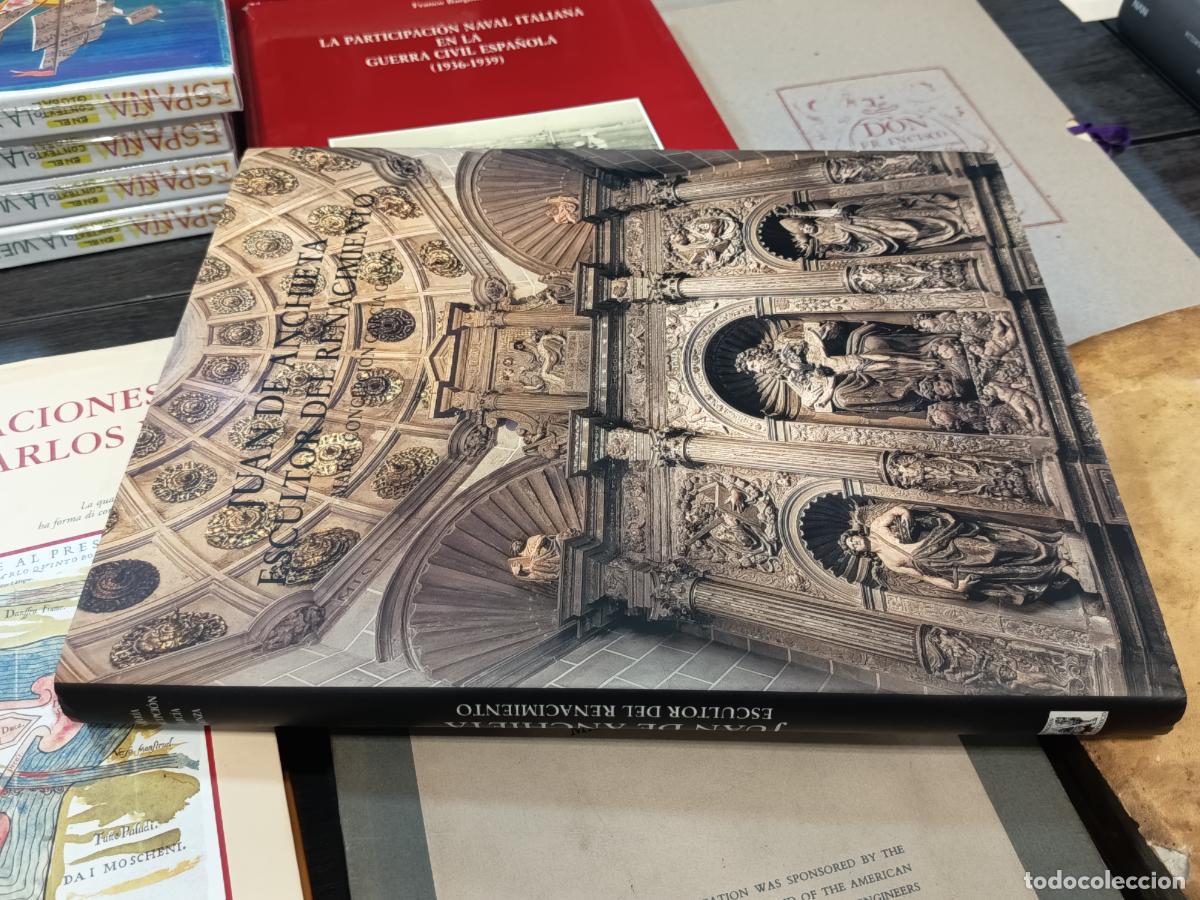 Libros de segunda mano: 2008 - MAR&Iacute;A CONCEPCI&Oacute;N GARC&Iacute;A GAINZA. Juan de Ancheta, escultor del Renacimiento