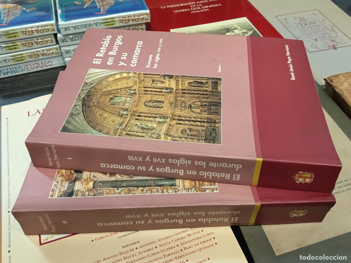 Libros de segunda mano: 1997 - El Retablo en Burgos y su comarca durante los siglos XVII y XVIII. 2 tomos