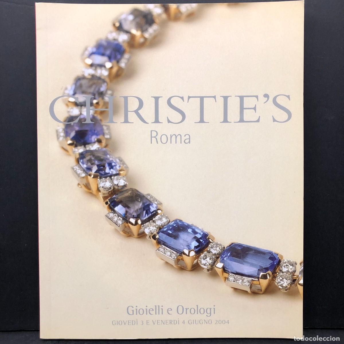 Libros de segunda mano: CAT&Aacute;LOGO - CHRISTIE'S ROMA - GIOIELLI E OROLOGI - 2004 - CAT&Aacute;LOGO DE JOYAS / 134