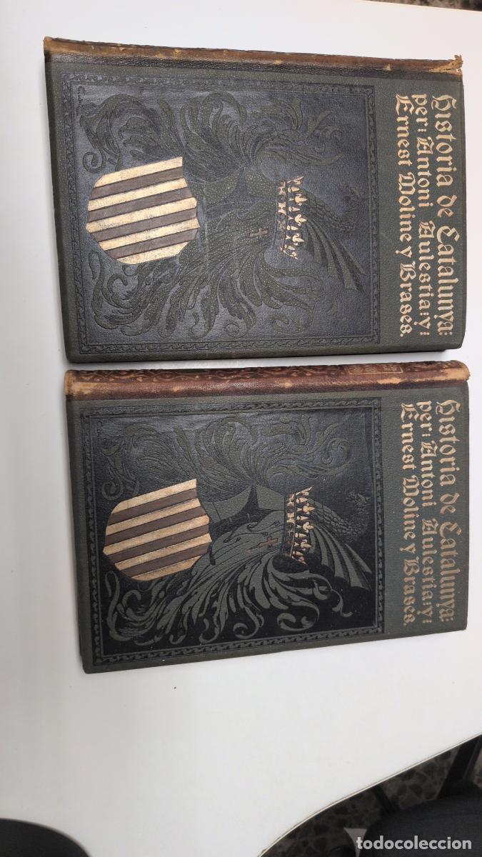 Libros de segunda mano: Hist&ograve;ria de Catalunya (2 vols.) - Antoni Aul&eacute;stia, Ernest Molin&eacute;