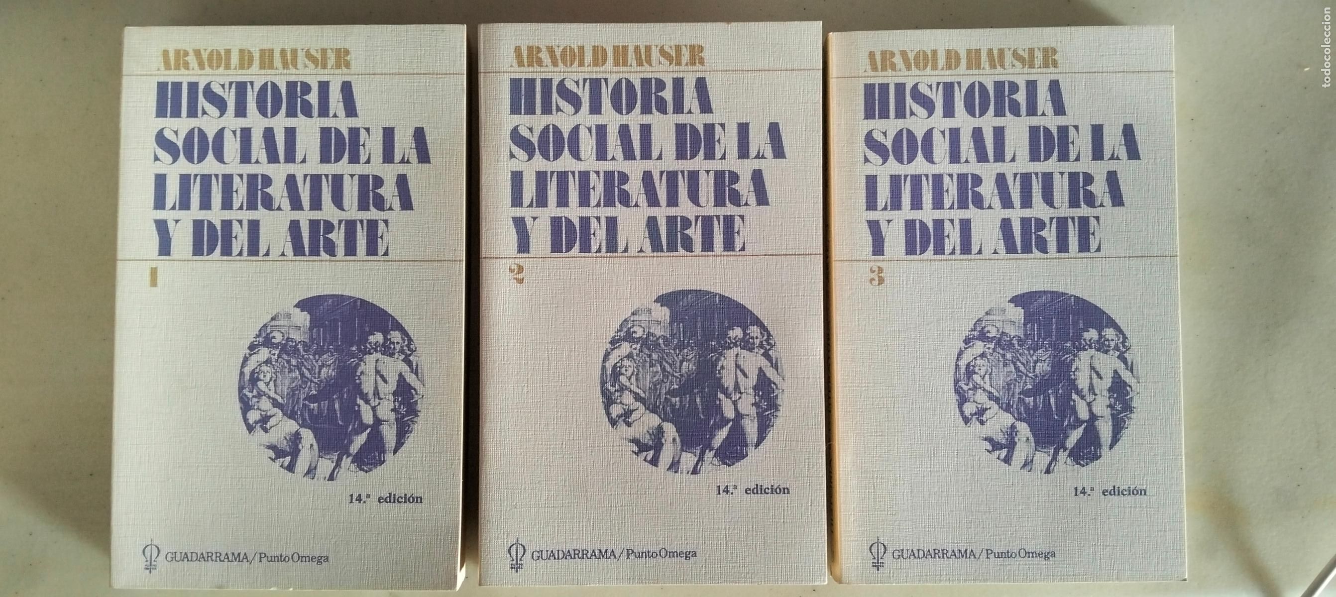 Libri di seconda mano: Ensayo. Historia Social de la Literatura y del Arte, Completo, Arnold Hauser, ed. Guadarrama, 1978