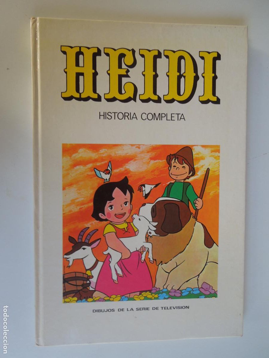 Second hand books: HEIDI , HISTORIA COMPLETA - DIBUJOS DE LA SERIE DE TELEVISION - CIRCULO DE LECTORES 1976