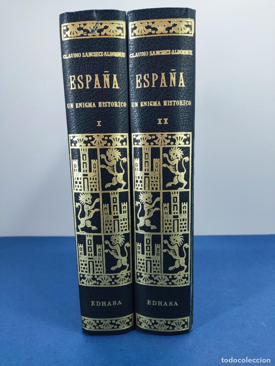 Libros de segunda mano: ESPA&Ntilde;A UN ENIGMA HISTORICO / CLAUDIO SANCHEZ-ALOBORNOZ / 6&ordf;ed. 1977. EDHASA