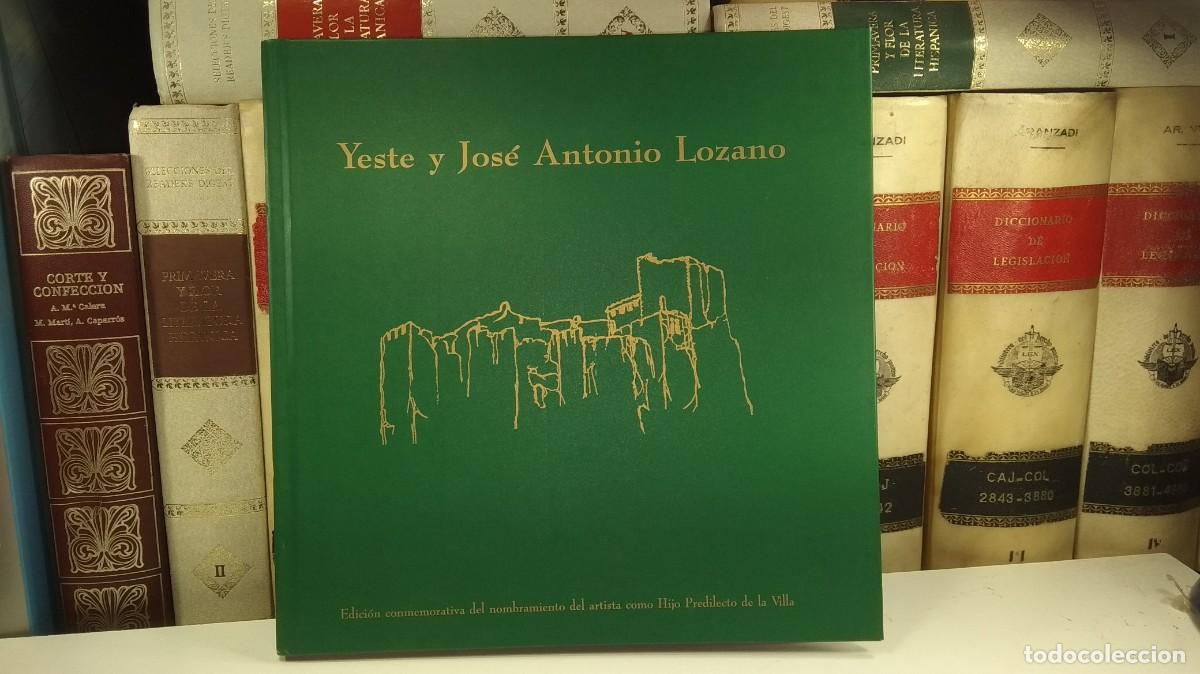 Libros de segunda mano: YESTE Y JOS&Eacute; ANTONIO NAVARRO. Edici&oacute;n conmemorativa del nombramiento del artista. Agosto de 2008.