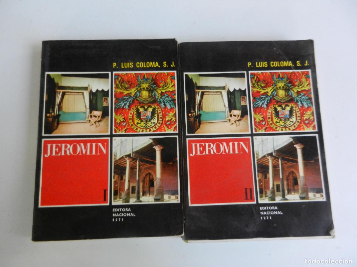 Libros de segunda mano: JEROMIN I Y II - P LUIS COLOMA - SJ - 1971- EDITORA NACIONAL