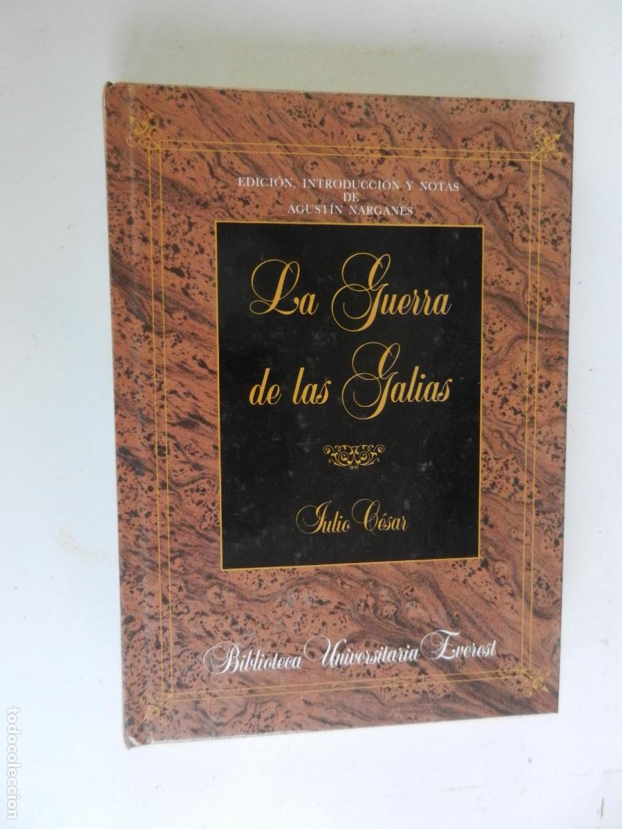Libros de segunda mano: LA GUERRA DE LAS GALIAS - JULIO LEON - EVEREST 1986