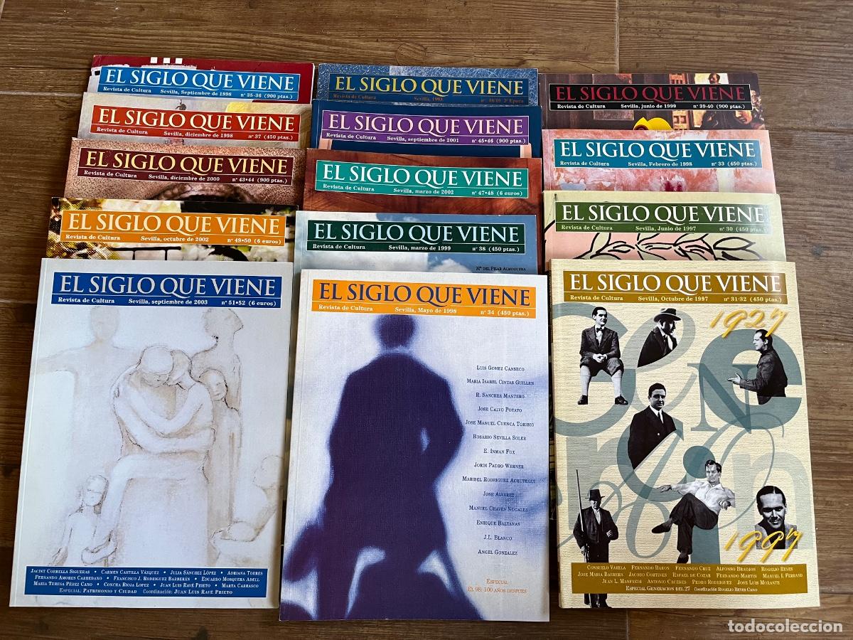 Libros de segunda mano: EL SIGLO QUE VIENE (Revista de Cultura) - 14 N&Uacute;MEROS