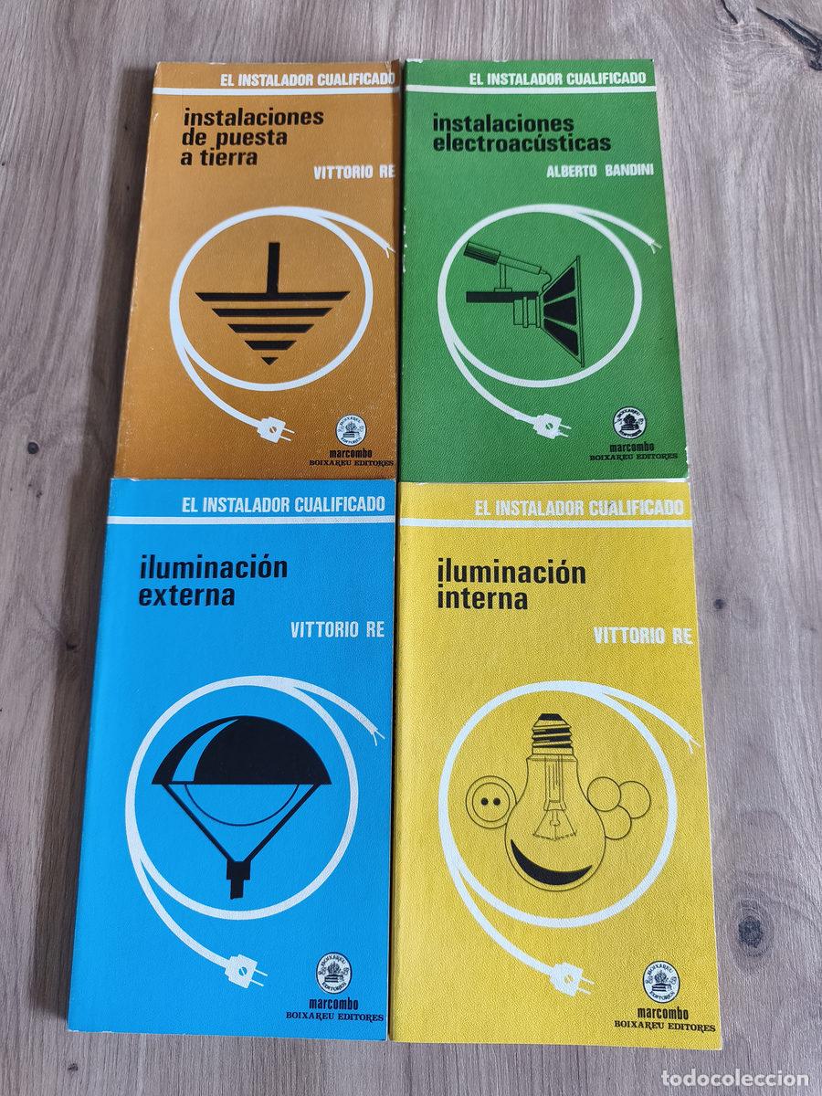 Libros de segunda mano: Lote 4 Tomos El instalador cualificado