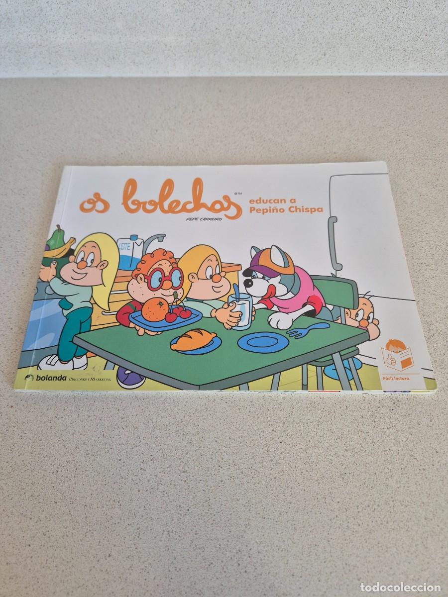 Libros de segunda mano: Libro &rdquo;Os Bolechas: educan a Pepi&ntilde;o Chisco&rdquo;