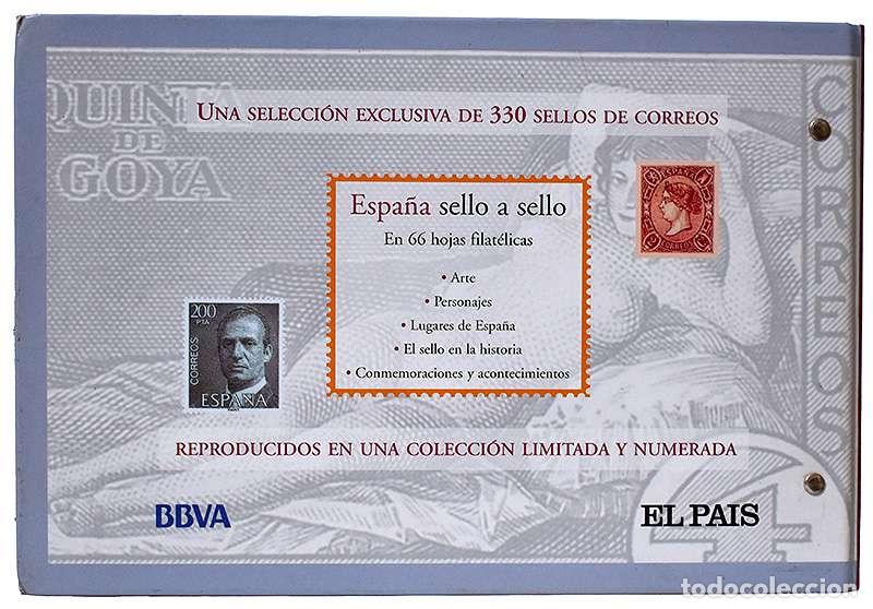 Libros de segunda mano: Espa&ntilde;a sello a sello (completo) - Foto 2