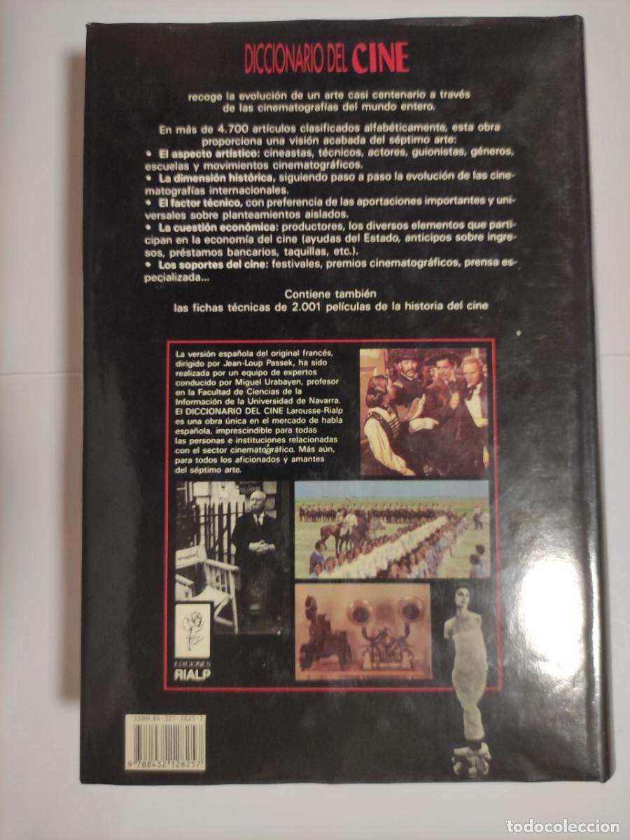 Libros de segunda mano: Diccionario del cine-Ediciones Rialp, Madrid 1992 - Foto 2