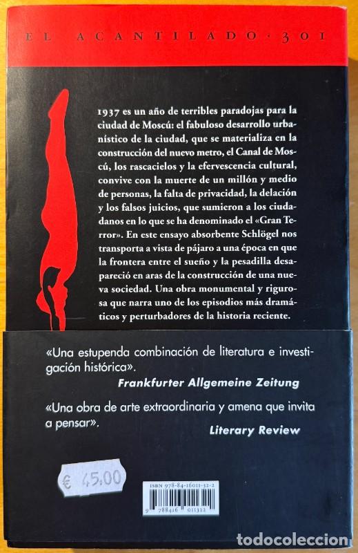 Libros de segunda mano: Terror y utop&iacute;a - Karl Schlogel - Acantilado - 301 - Foto 2