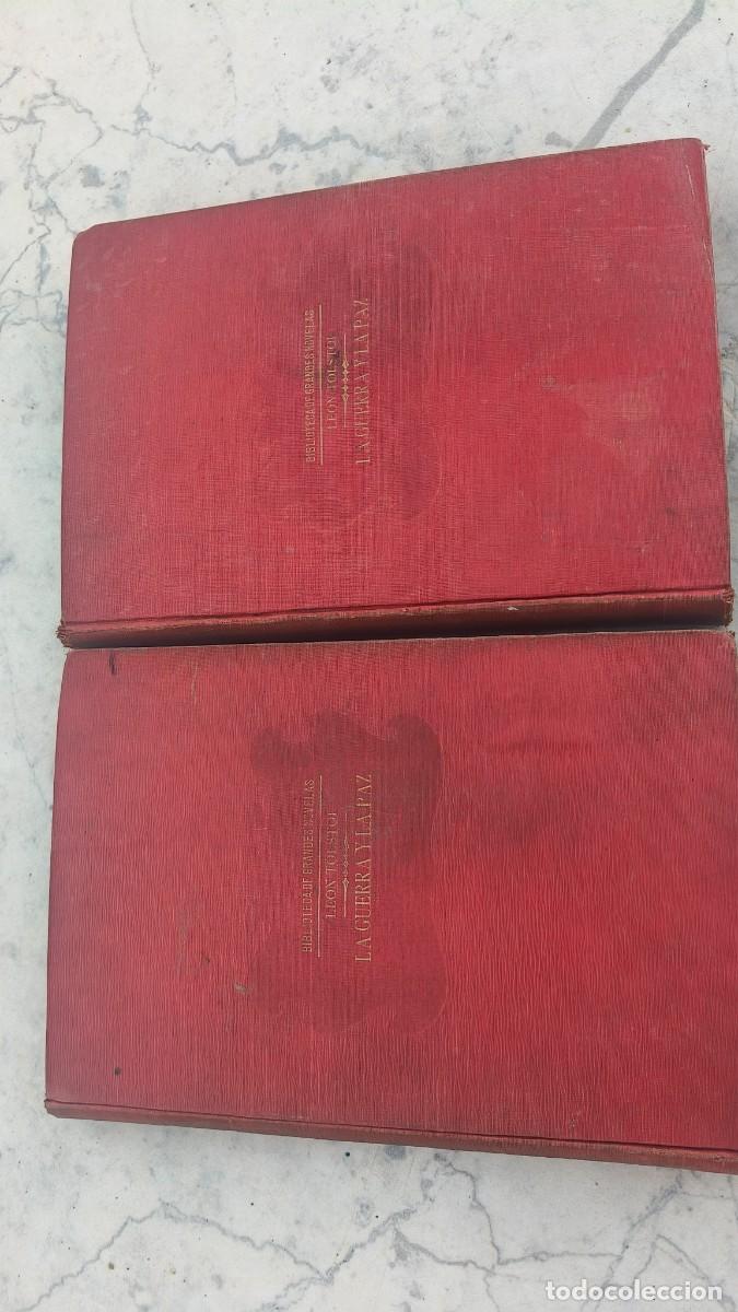 Libros de segunda mano: 2 tomo L&eacute;on Tolsto&iuml; guerra y paz