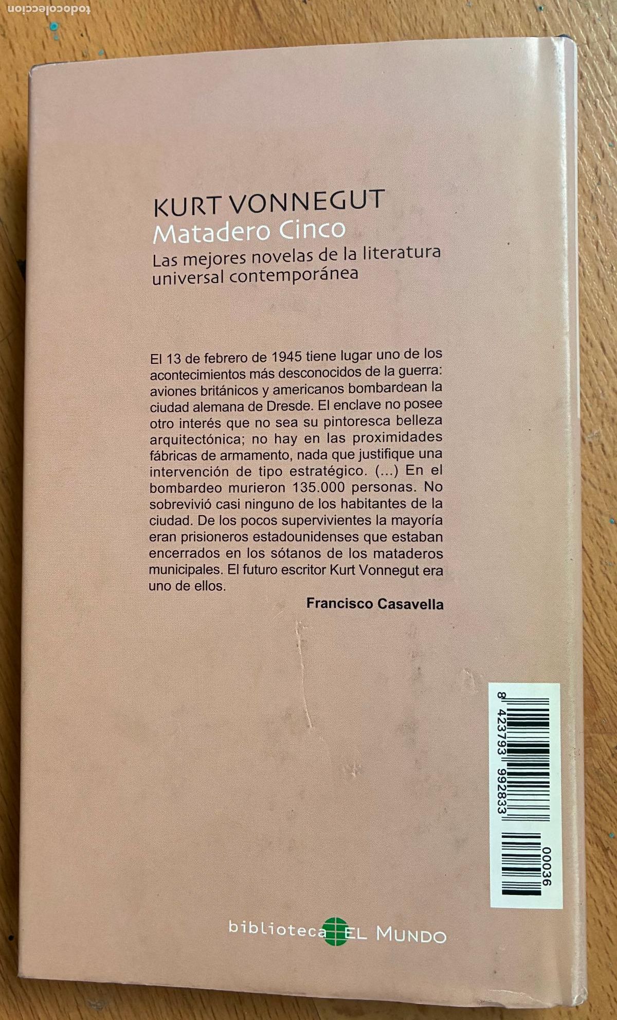 Libros de segunda mano: MATADERO CINCO, Kurt Vonnegut - Foto 3