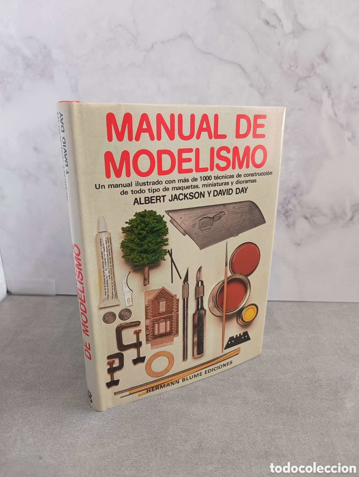 Libros de segunda mano: Manual de modelismo. Jackson, Albert. Ediciones Hermann Blume 1985. - Foto 1