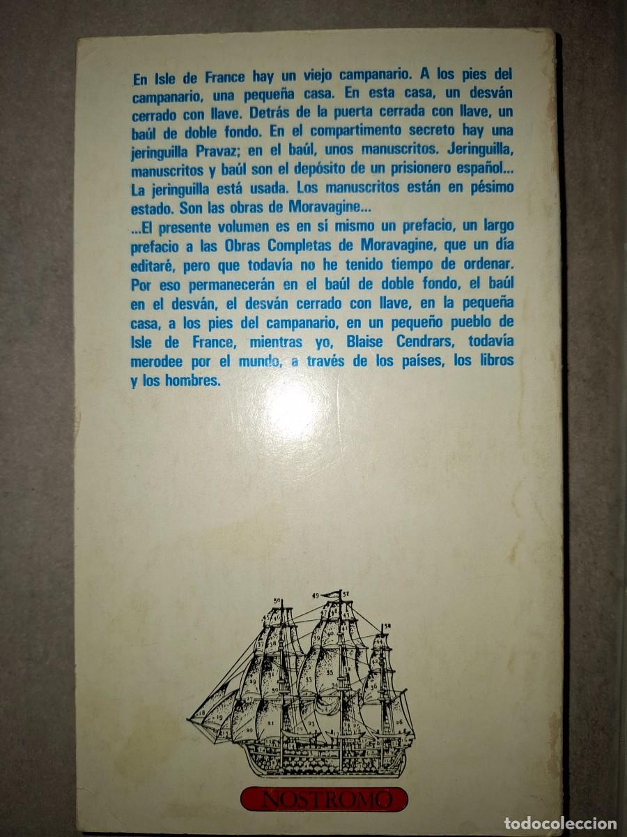 Libros de segunda mano: Moravagine de Blaise Cendrars - Foto 2