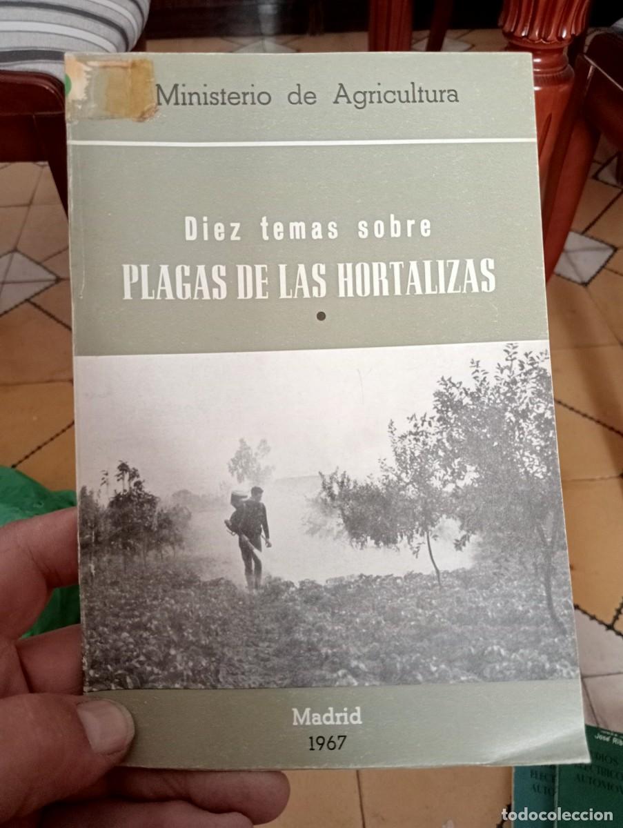 Libros de segunda mano: LIBRO ANTIGUO MINISTERIO AGRICULTURA DIEZ TEMAS SOBRE PLAGAS HORT&Iacute;COLAS , CARACOLES,GUSANOS,HORMIGAS