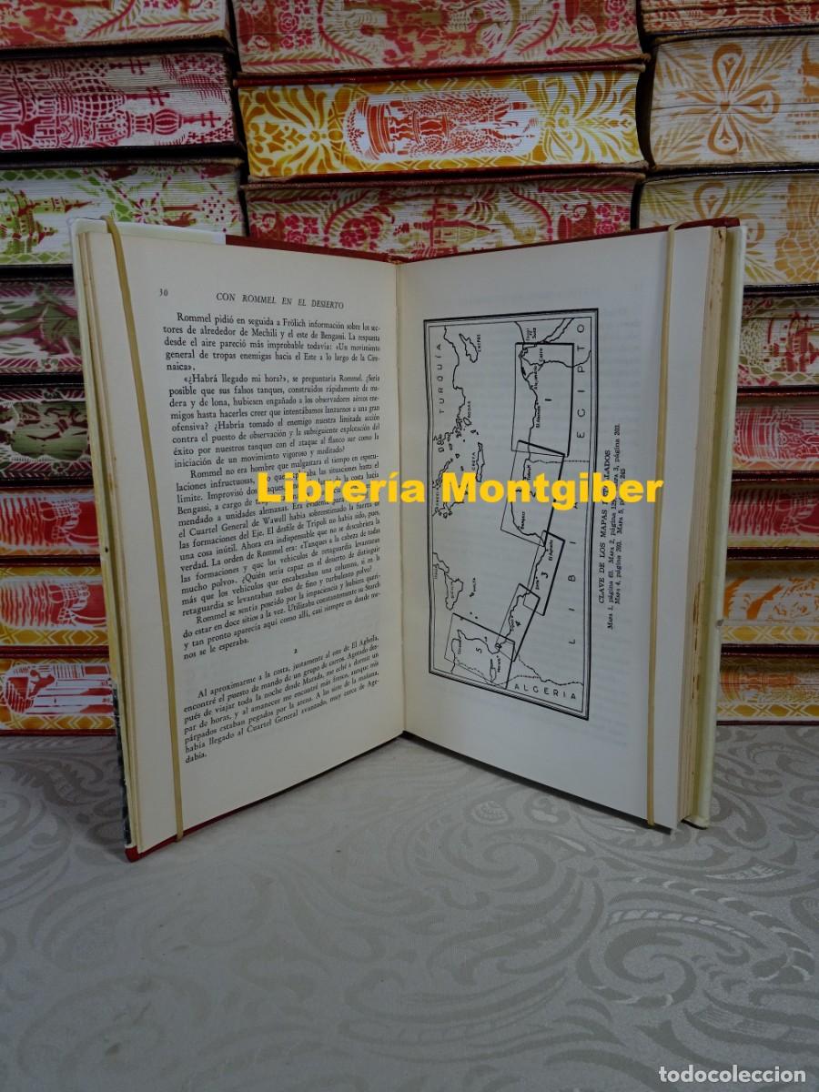 Libros de segunda mano: Con Rommel en el desierto . Autor : SCHMIDT, Heinz Werner - Foto 6