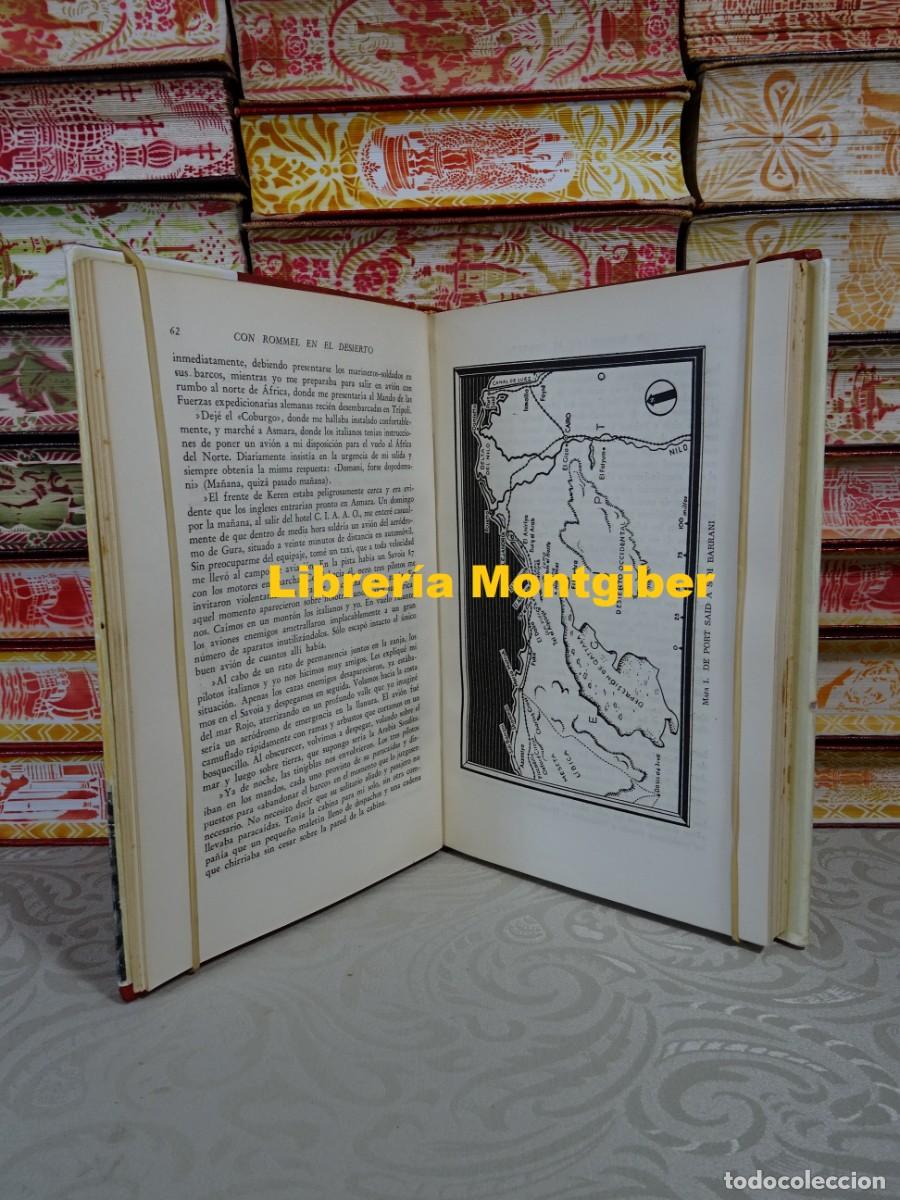Libros de segunda mano: Con Rommel en el desierto . Autor : SCHMIDT, Heinz Werner - Foto 8
