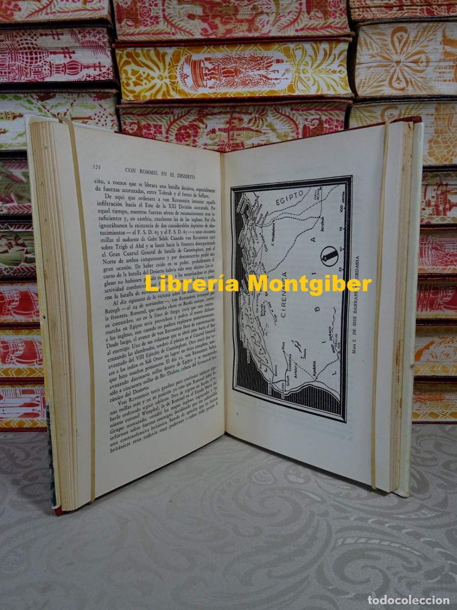 Libros de segunda mano: Con Rommel en el desierto . Autor : SCHMIDT, Heinz Werner - Foto 11