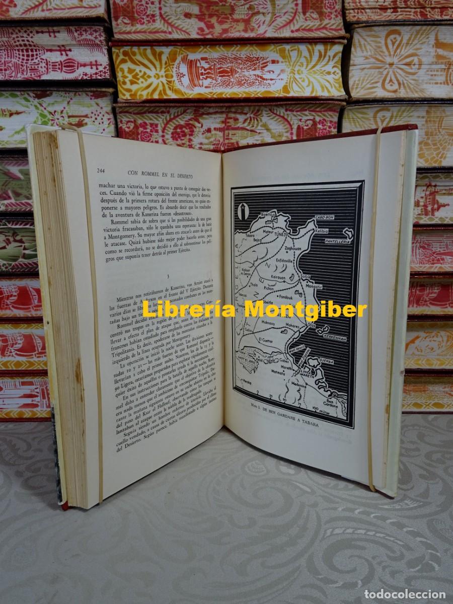 Libros de segunda mano: Con Rommel en el desierto . Autor : SCHMIDT, Heinz Werner - Foto 13