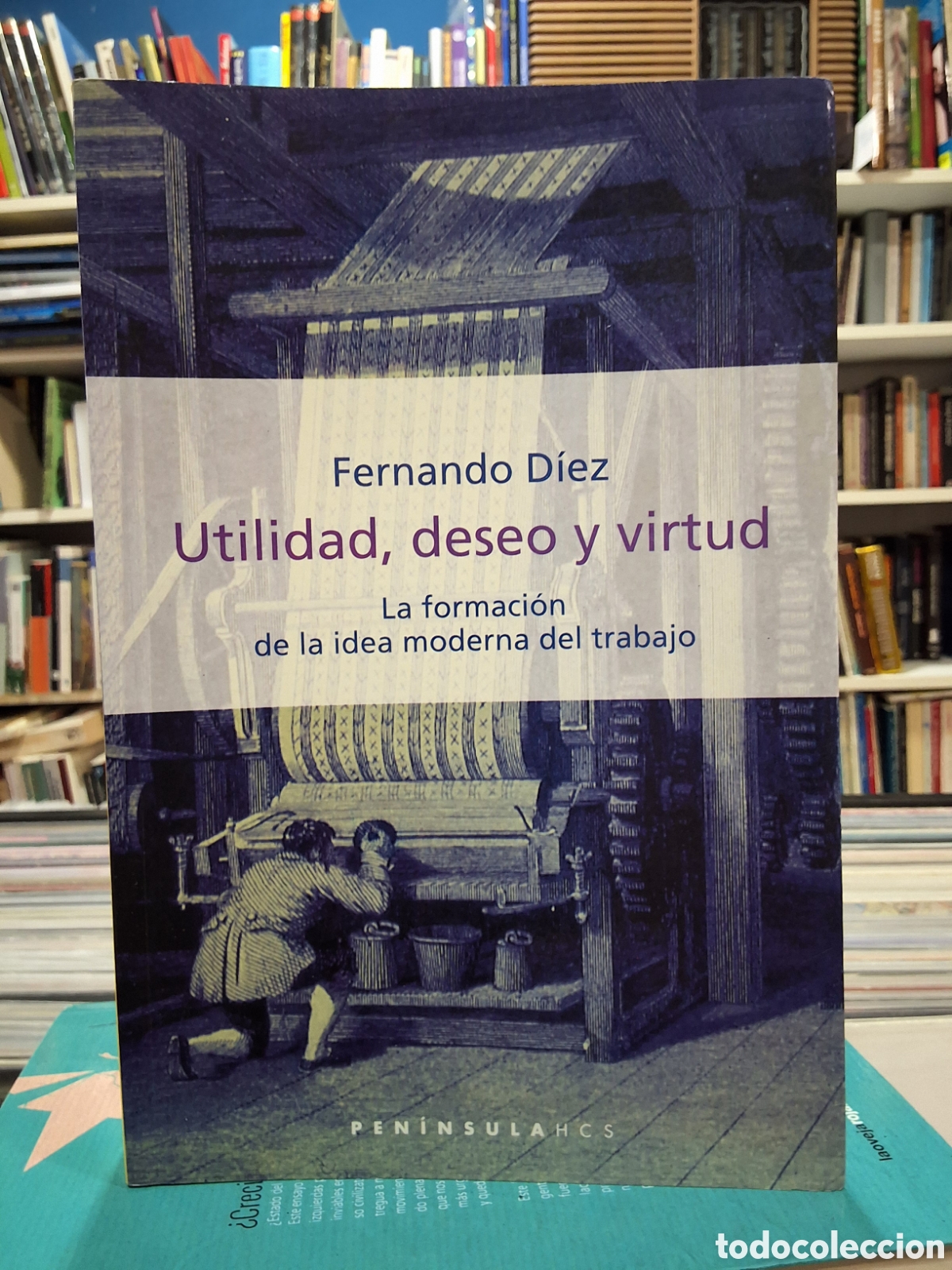 Libros de segunda mano: UTILIDAD, DESEO Y VIRTUD - LA FORMACI&Oacute;N DE LA IDEA MODERNA DEL TRABAJO - F. DIEZ - ENV&Iacute;O DESDE 1,50