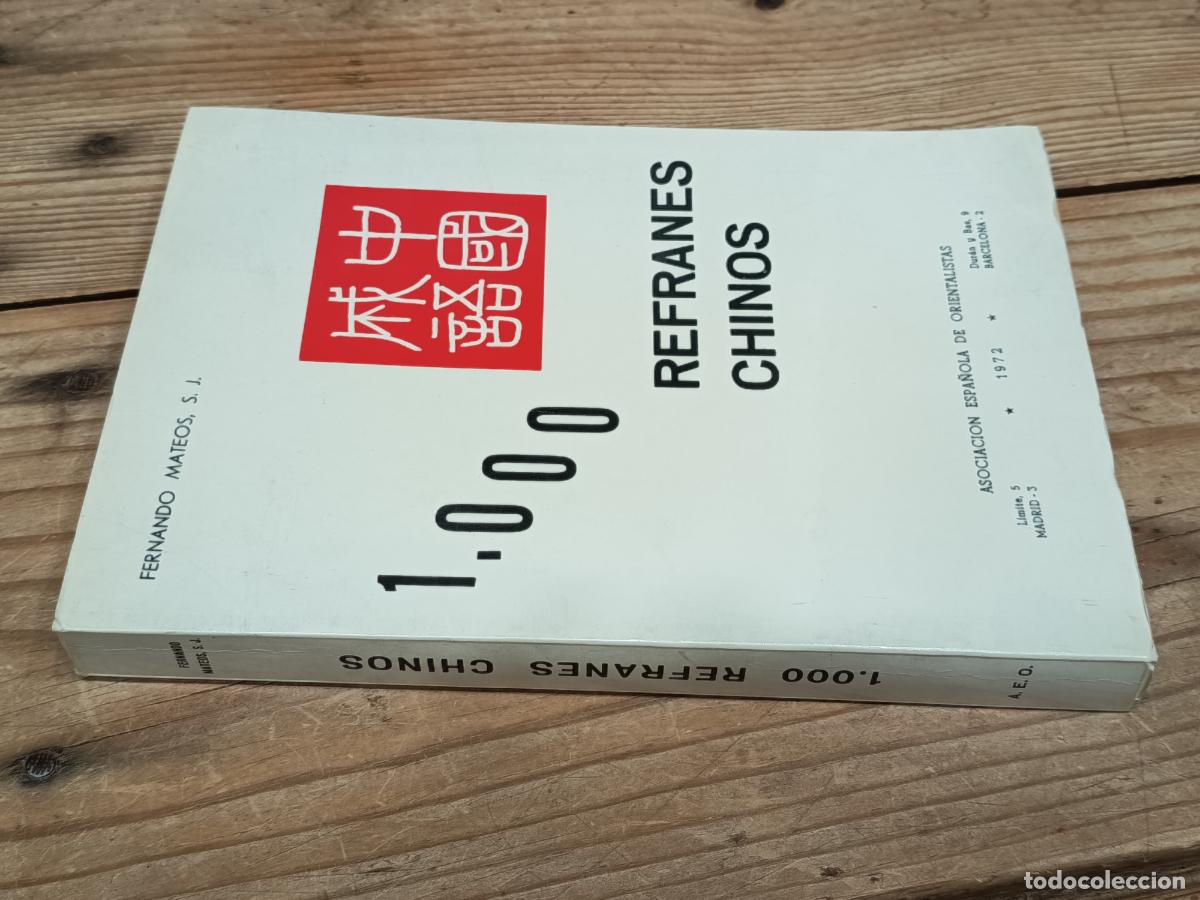 Libros de segunda mano: 1972 - FERNANDO MATEOS. 1.000 refranes chinos