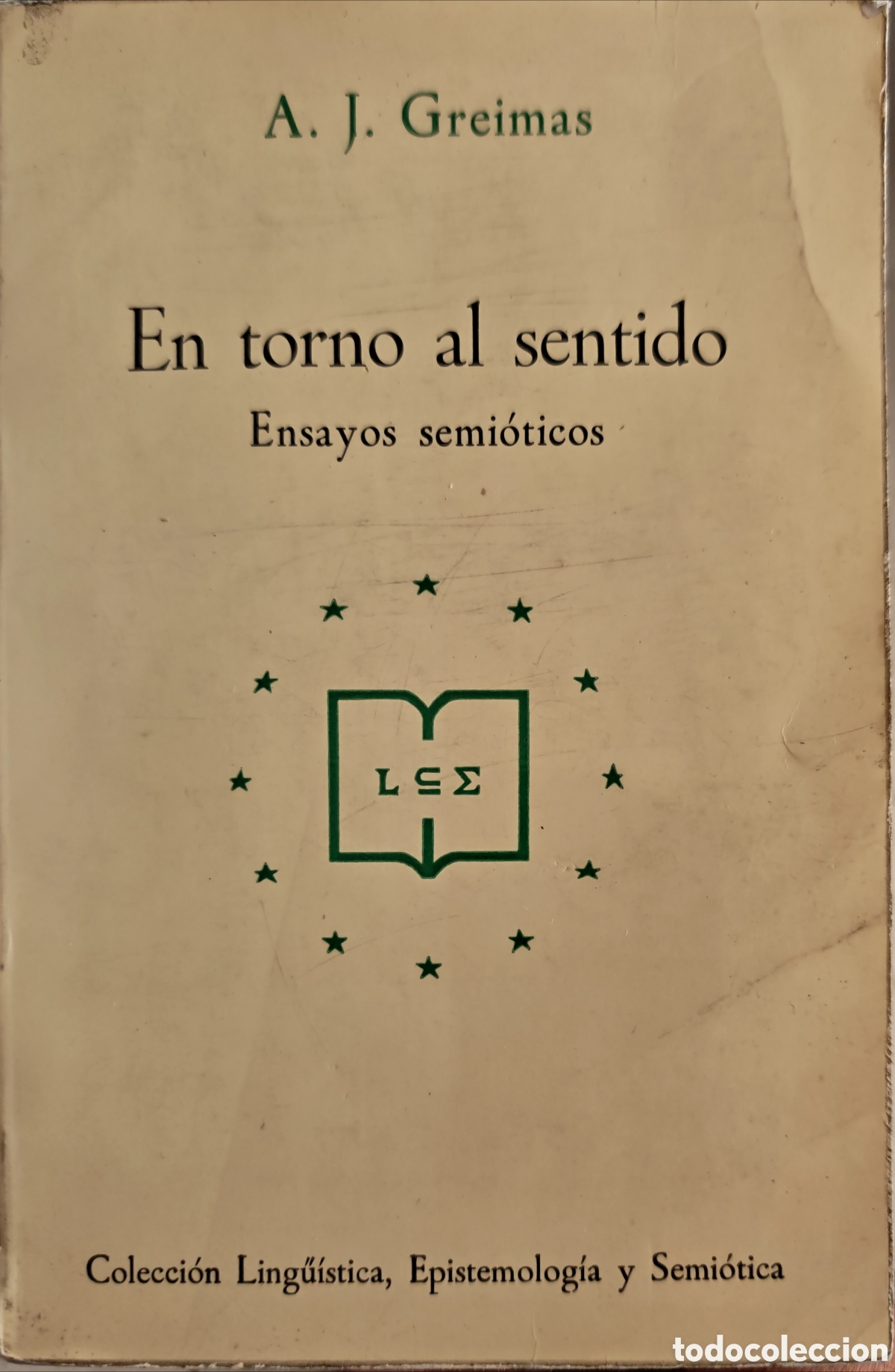Libros de segunda mano: Editorial Fragua: En torno al sentido (Ensayos semi&oacute;ticos) - A. J. Greimas (1973) Ling&uuml;&iacute;stica