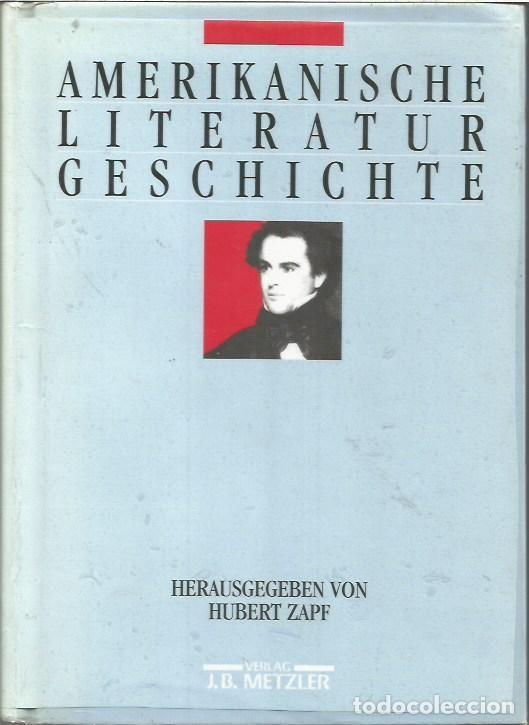 Libros de segunda mano: AMERIKANISCHE LITERATUR GESCHICHTE HERAUSGEGEBEN VON HUBERT ZAPF VERLAG J B METZLER