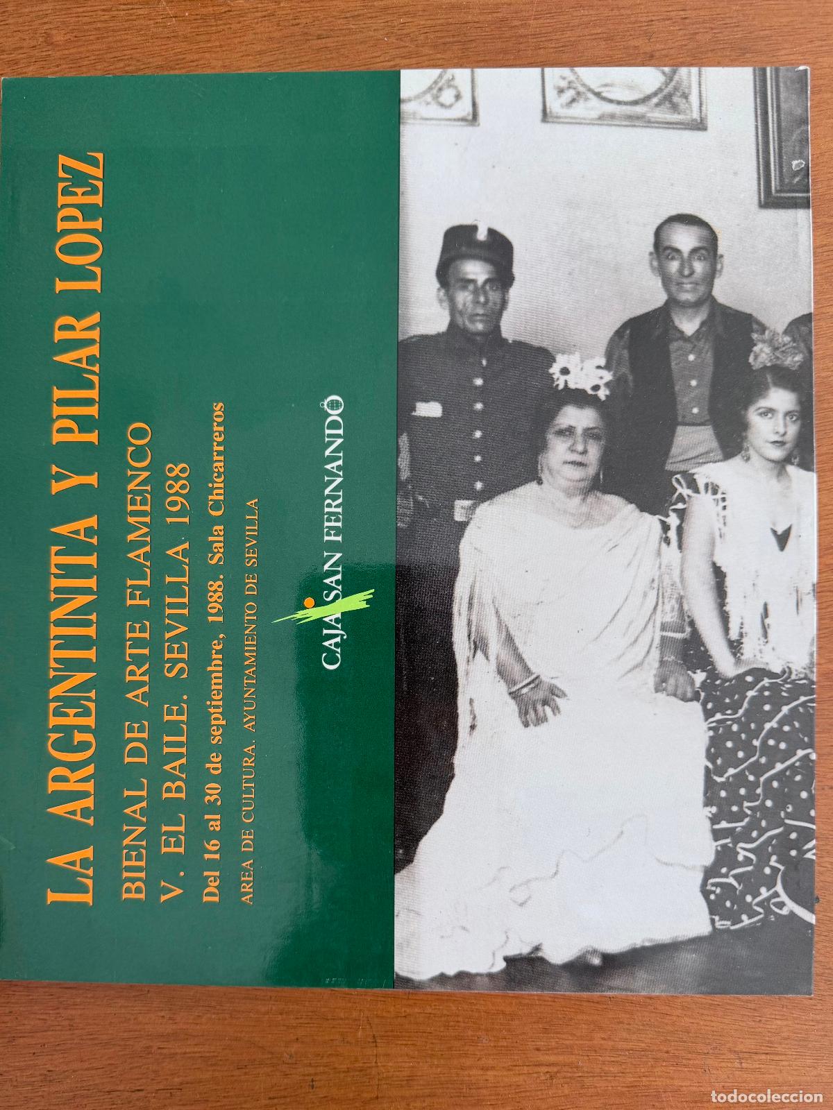 Libros de segunda mano: La Argentinita y Pilar L&oacute;pez. Cat&aacute;logo exposici&oacute;n - Foto 2