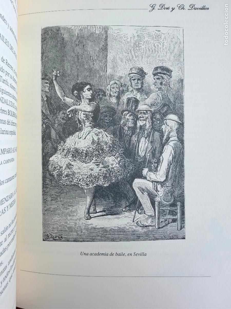 Libros de segunda mano: DANZAS ESPA&Ntilde;OLAS. GUSTAVO DOR&Eacute; Y CHARLES DAVILLIER. - Foto 2