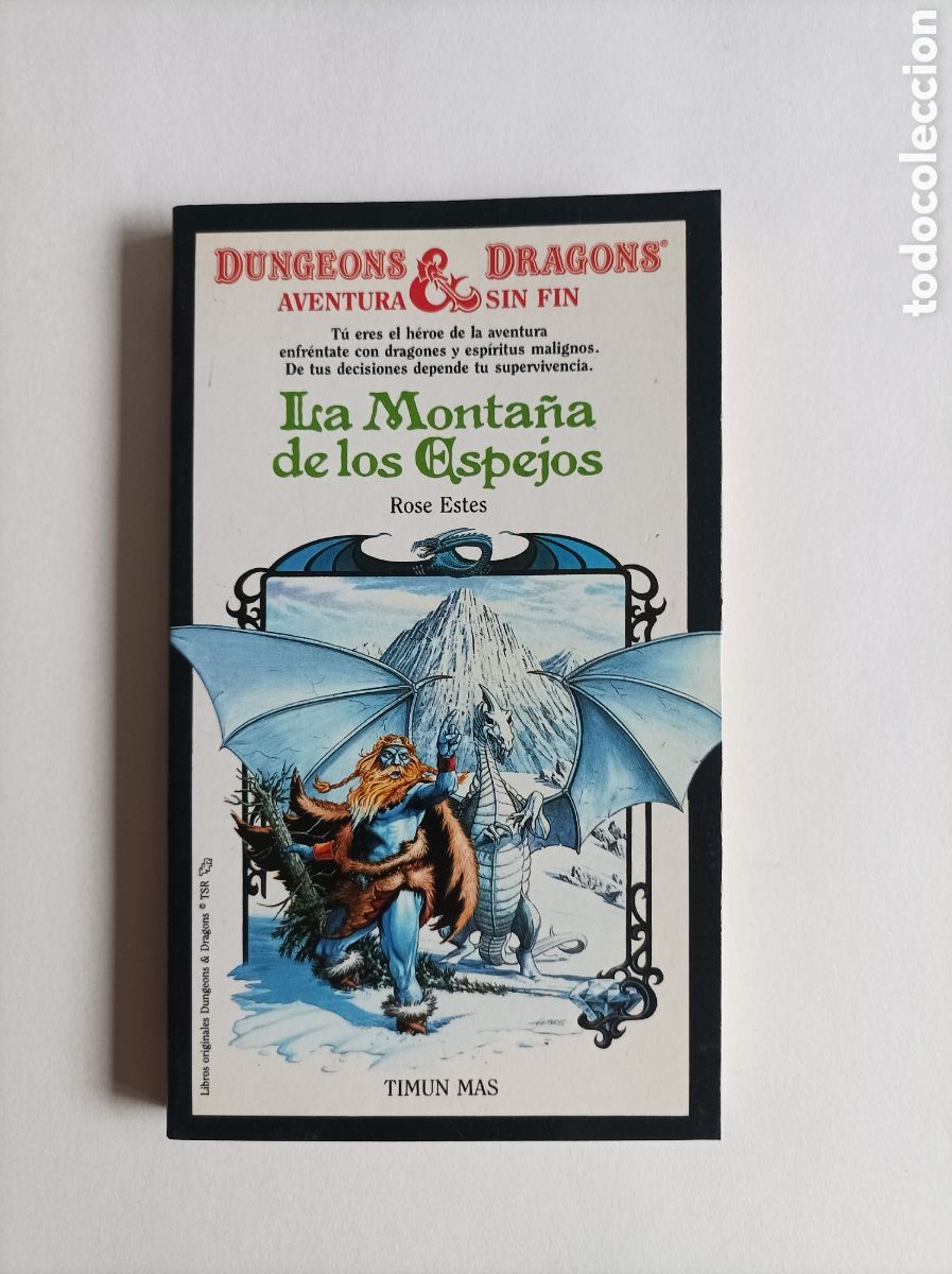 Libri di seconda mano: Dungeons & Dragons Aventura sin Fin, N&deg; 2 la monta&ntilde;a de los espejos, Rose Estes, Editorial Timun Mas