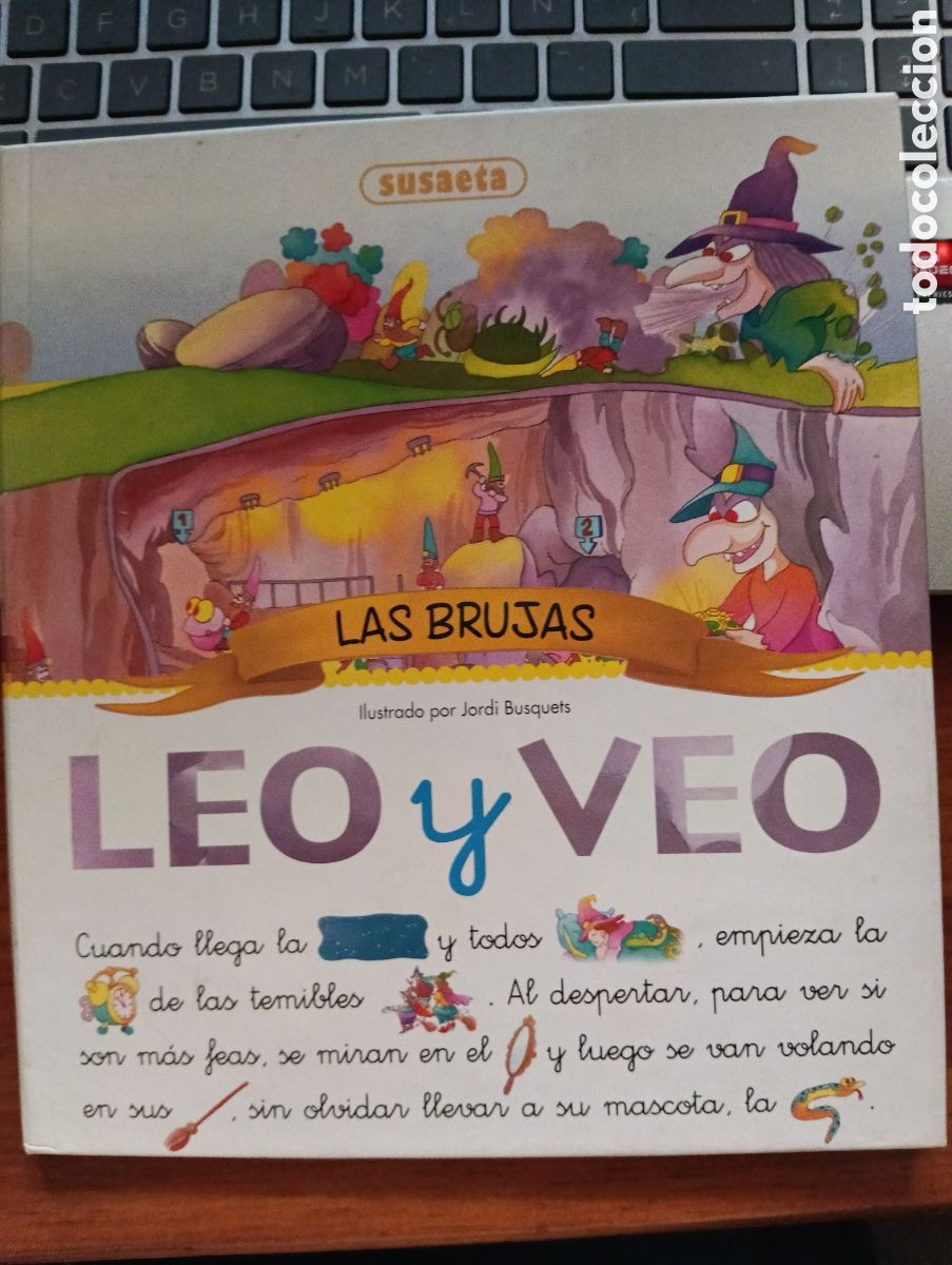 Libros de segunda mano: Las brujas, Leo y veo, Ed. Susaeta