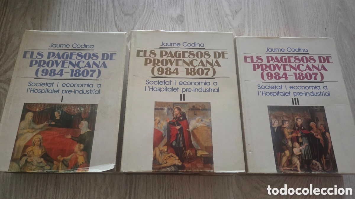 Libros de segunda mano: Els Pagesos de Proven&ccedil;ana 984-1807 Societat i economia l'Hospitalet pre-industrial Jaume Codina