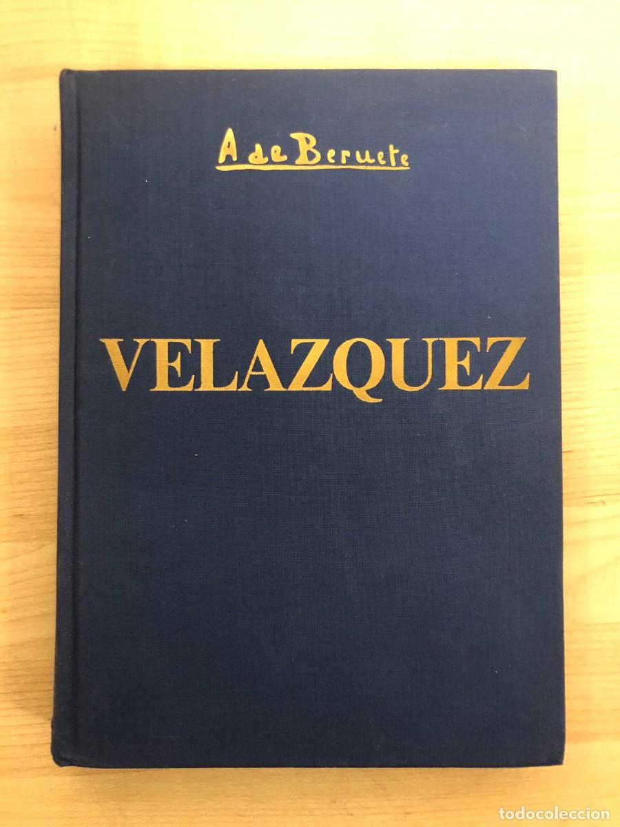 Libros de segunda mano: Vel&aacute;zquez Aureliano de Beruete CEPSA 1987 1&ordf; edici&oacute;n dedicado y firmado &Aacute;ngel Hern&aacute;ndez