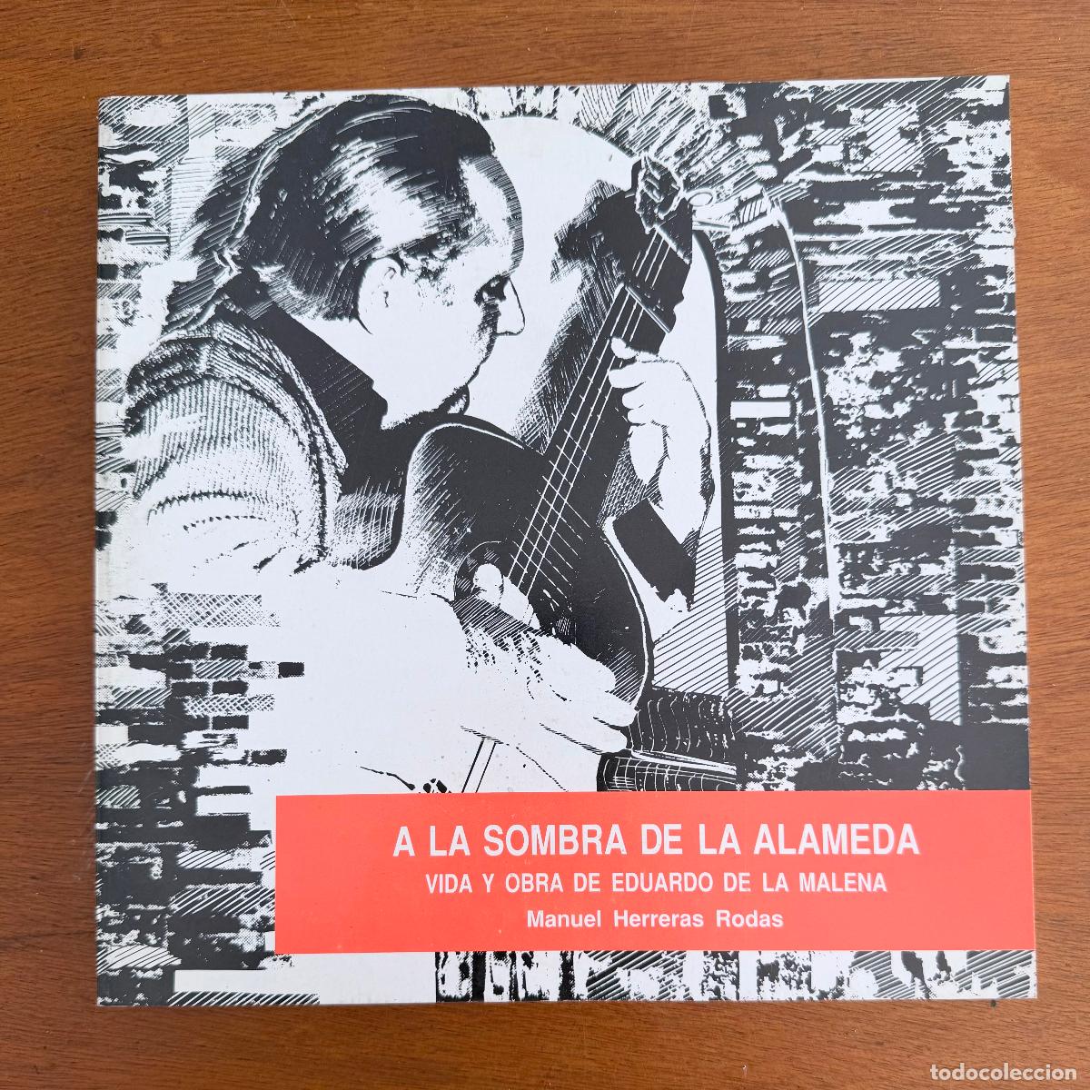 Libros de segunda mano: A LA SOMBRA DE LA ALAMEDA. VIDA Y OBRA DE EDUARDO DE LA MALENA. CON FOTOS