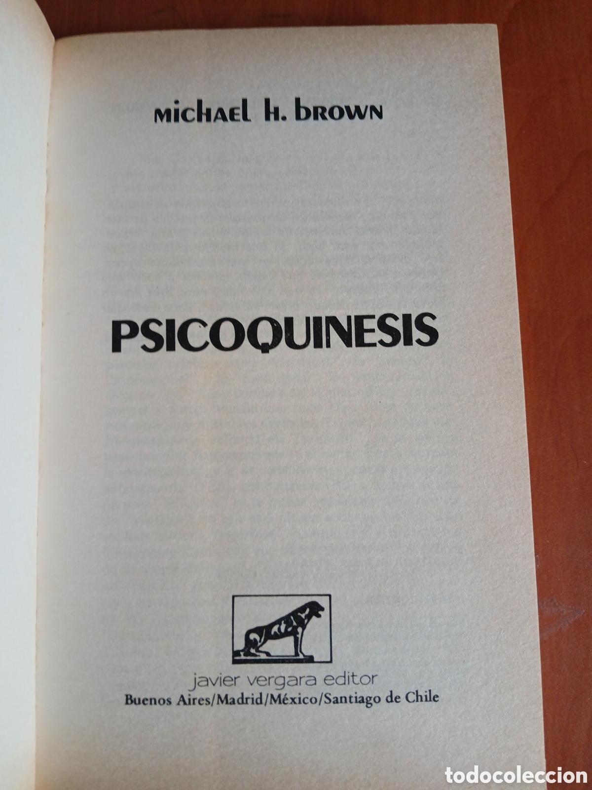 Libros de segunda mano: Psicoquinesis, lo inexplicable. Michael H. Brown. - Foto 3