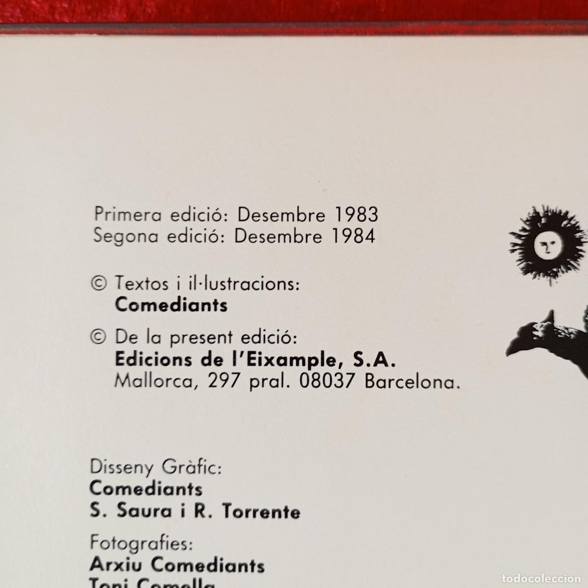Libros de segunda mano: SOL SOLET - COMEDIANTS - EDICIONS DE LEIXAMPLE S.A. - LLIBRE DE LUXE - ORIGINAL / 413 - Foto 4