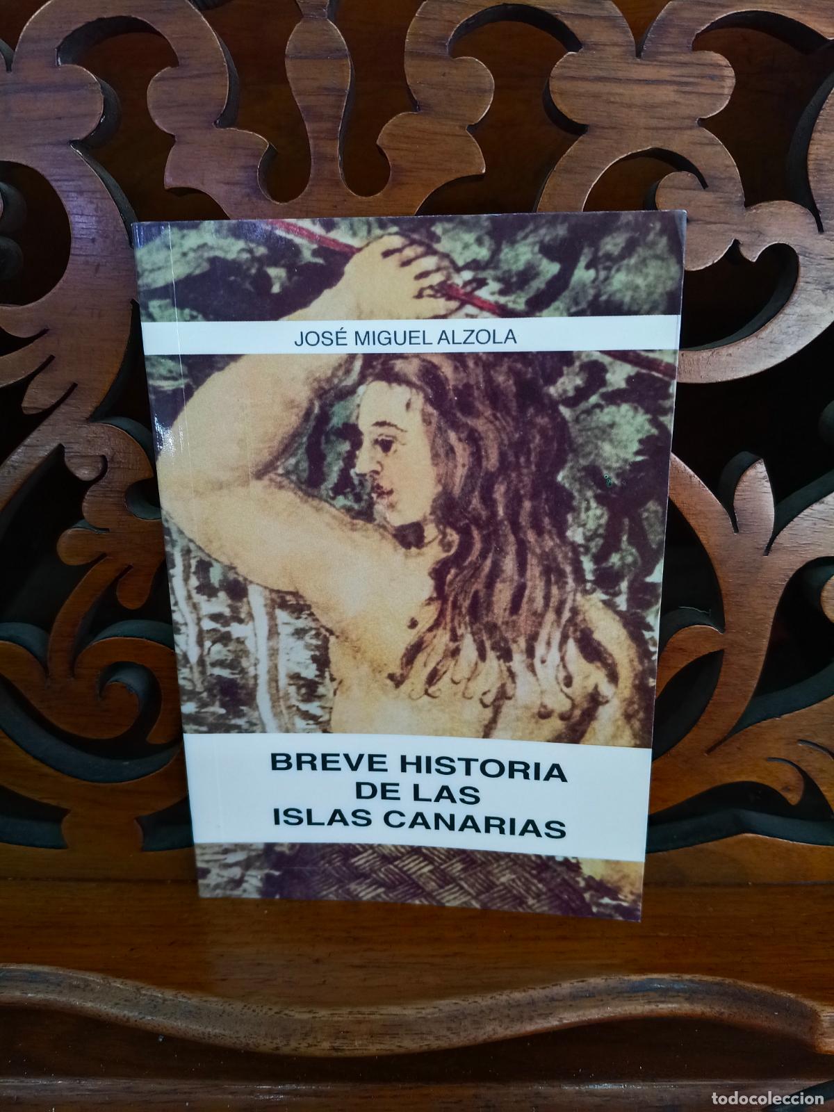 Libros de segunda mano: BREVE HISTORIA DE LAS ISLAS CANARIAS, JOSE MIGUEL ALZOLA. CANARIAS 1991