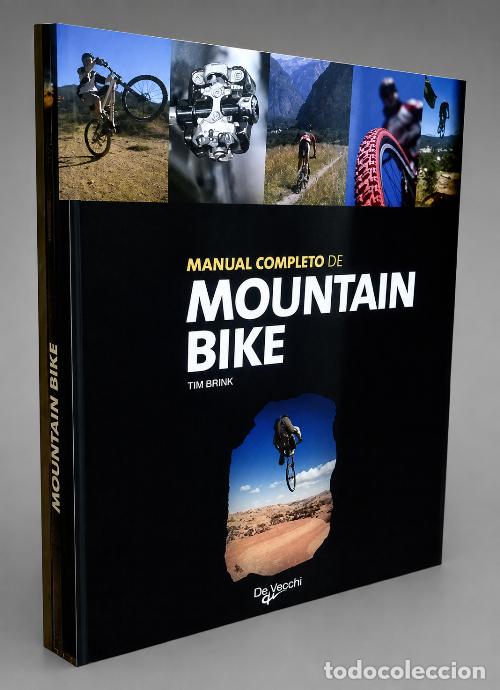 Libros de segunda mano: M1602 - BICICLETA DE MONTA&Ntilde;A. MANUAL COMPLETO. REPARACION. PUESTA A PUNTO. MECANICA. MOUNTAIN BIKE.