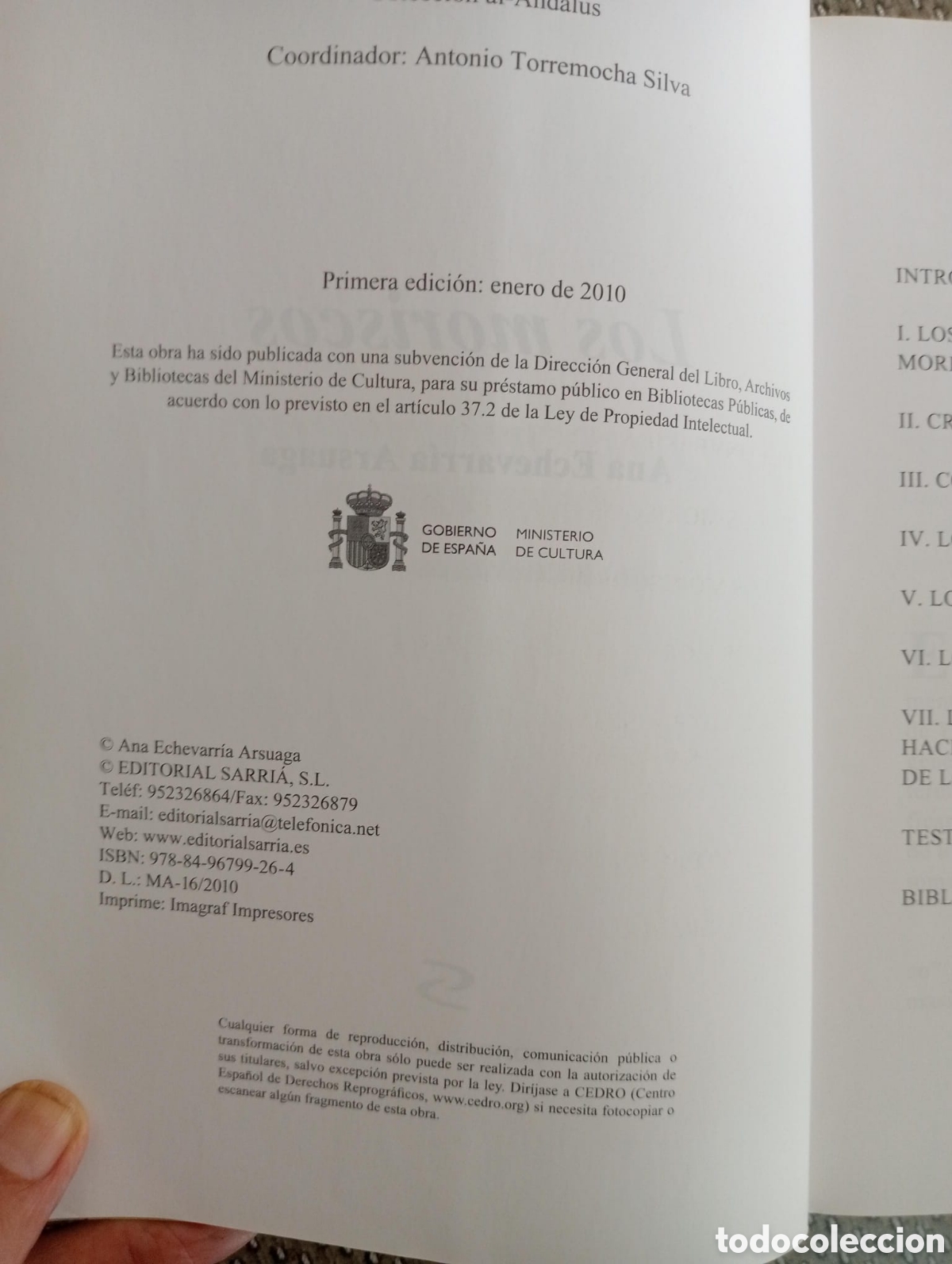 Libros de segunda mano: Los moriscos / Ana Echevarr&iacute;a Arsuaga - Foto 4