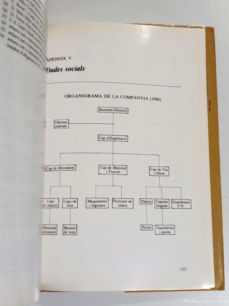 Libros de segunda mano: El tren dOlot Hist&ograve;ria del ferrocarril Olot-Girona - Foto 4