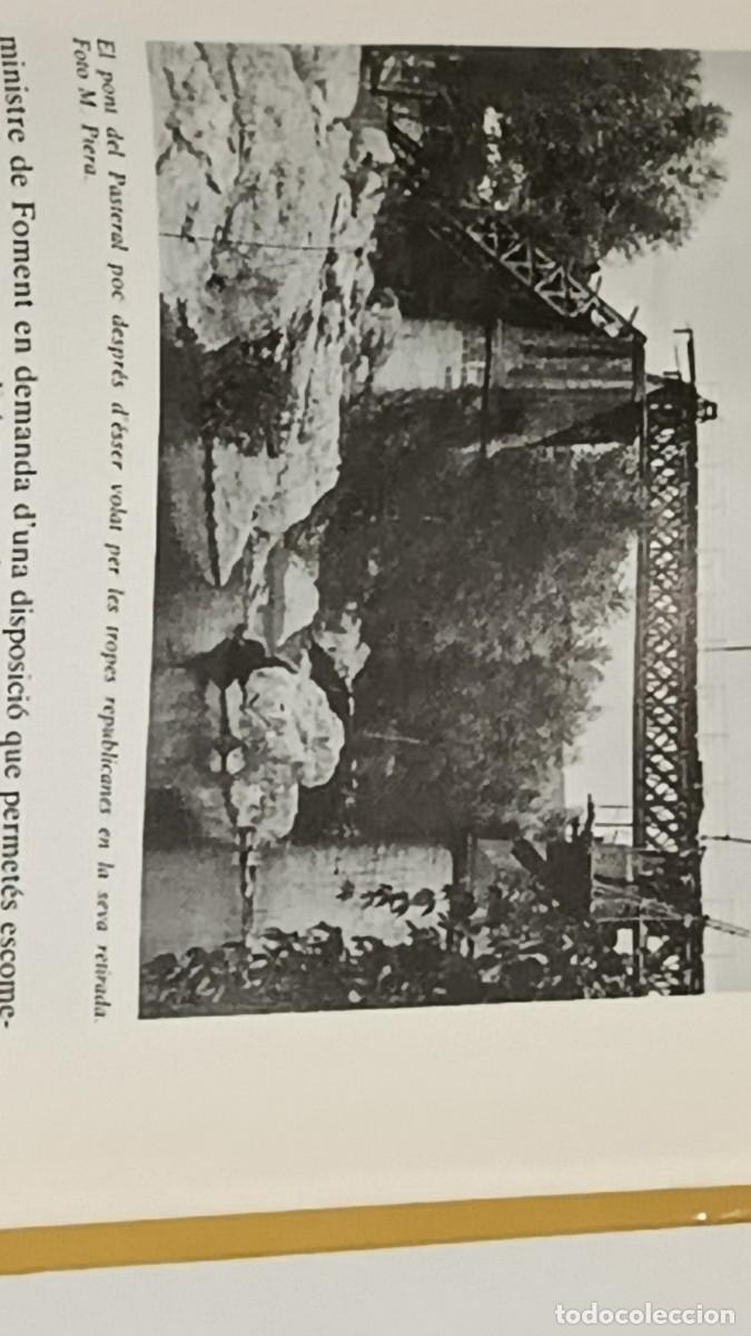Libros de segunda mano: El tren dOlot Hist&ograve;ria del ferrocarril Olot-Girona - Foto 7