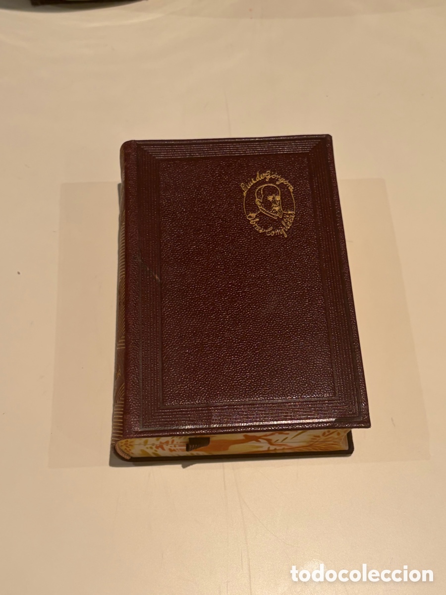 Libros de segunda mano: G&Oacute;NGORA, Obras completas, Aguilar joya 1943 - Foto 3