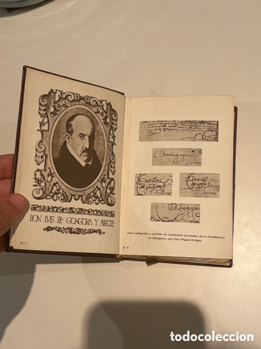Libros de segunda mano: G&Oacute;NGORA, Obras completas, Aguilar joya 1943 - Foto 8