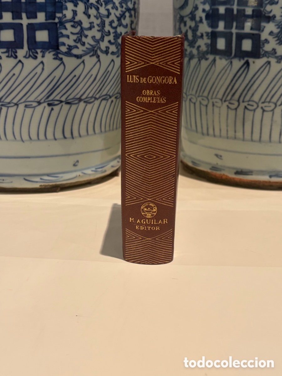 Libros de segunda mano: G&Oacute;NGORA, Obras completas, Aguilar joya 1943